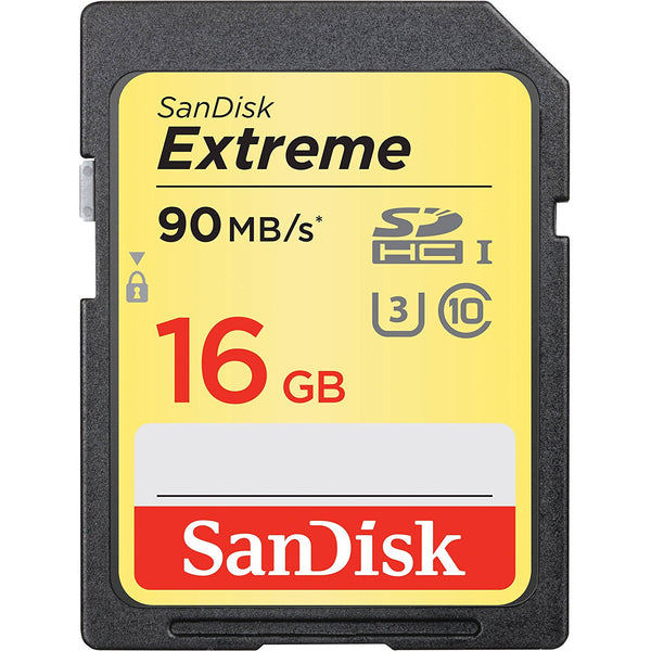 SanDisk Extreme SDHC Class 10 90mb/s 16GB