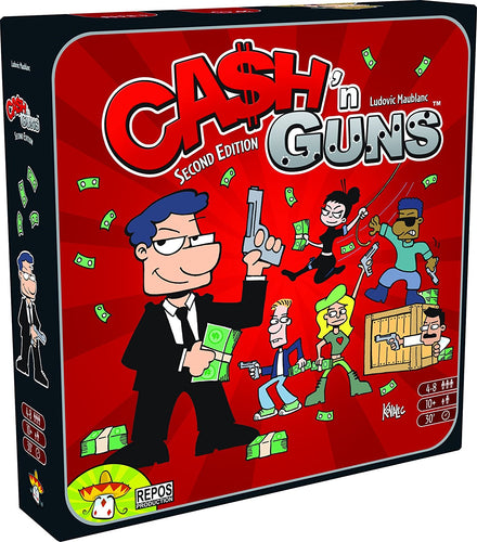 Asmodee Cash 'N Guns 2nd Edition