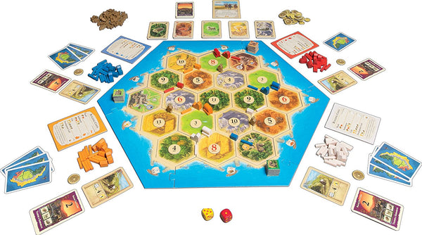 Mayfair Games Catan Traders and Barbarians Expansion 5th Edition, Multi Color