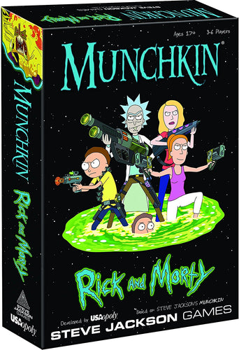 USAOPOLY Games Rick & Morty Munchkin