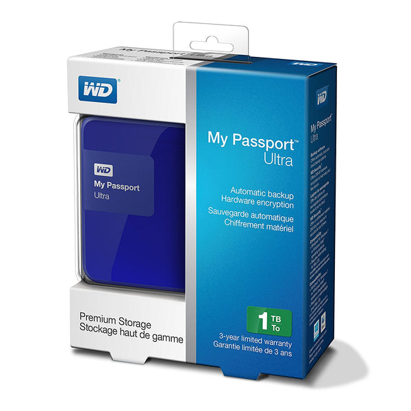 SanDisk WD Passport 1TB Blue