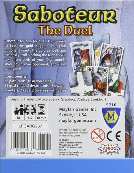 Saboteur Duel Card Game