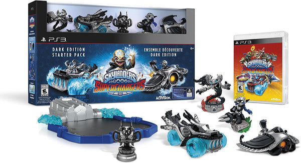 PS3 SKYLANDERS SUPERCHARGERS DARK EDTN STARTER PACK