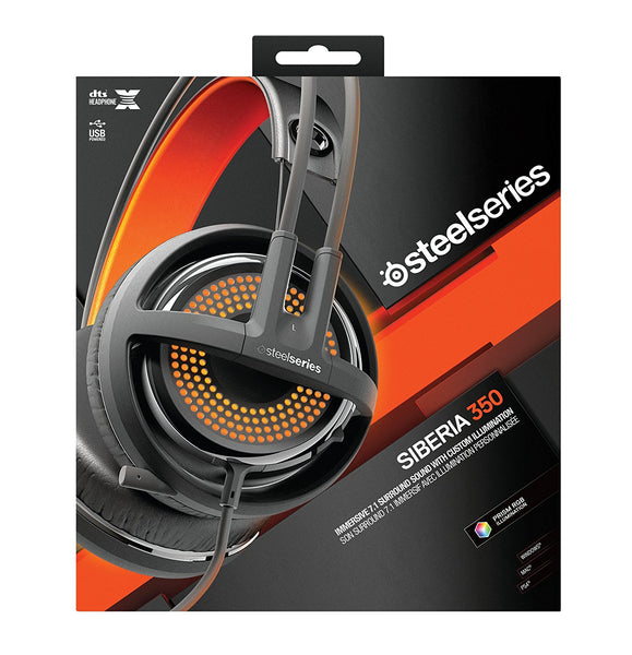 STEELSERIES SIBERIA 350 HEADSET BLACK