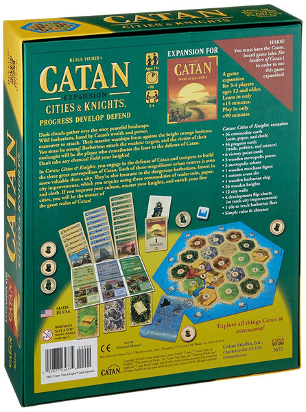 Catan: Cities and Knights Expansion