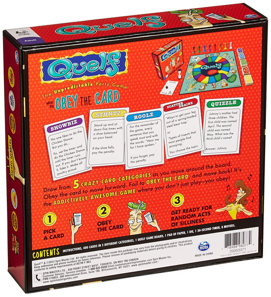 Spin Master Quelf Board Game