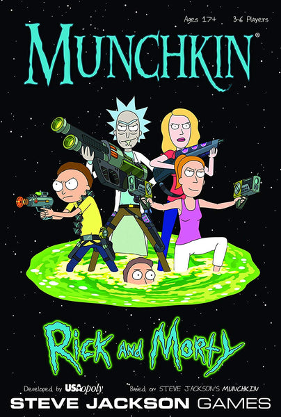 USAOPOLY Games Rick & Morty Munchkin