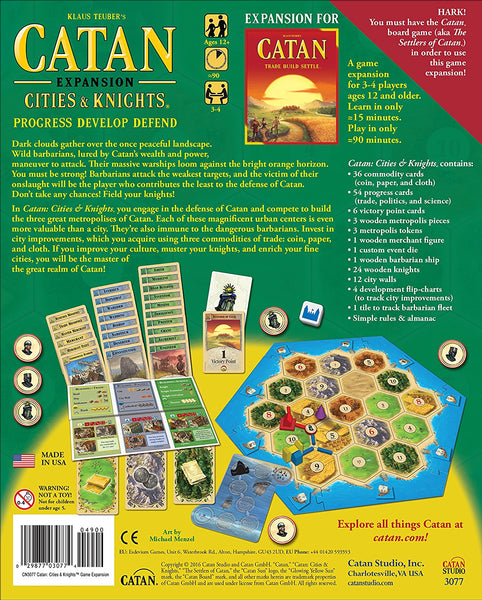 Catan: Cities and Knights Expansion