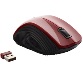 Targus W071 Hot Keys Wireless BlueTrace Mouse - Red/Black