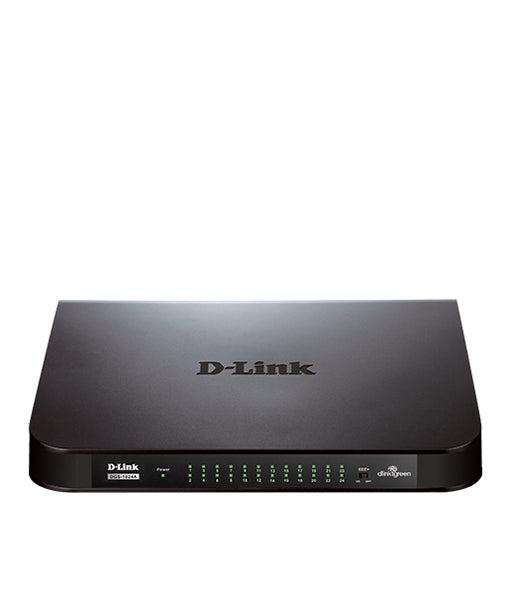 D-Link 24-Port Unmanaged Gigabit Desktop Switch