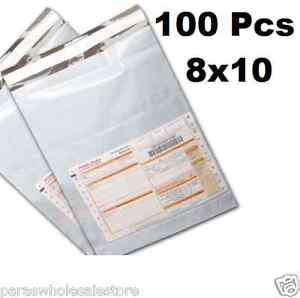 Courier Envelopes/Bags/Pouches- 8X10 Inches (Pack Of 100 Pcs)