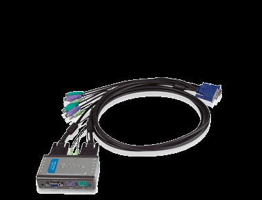 D-Link 2-Port KVM Switch With Audio Support