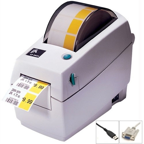 ZEBRA D/TOP LP2824 PLUS 203DPI DIRECT SER USB CUT