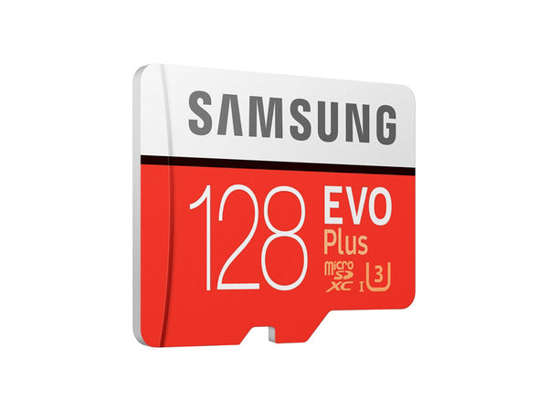 SAMSUNG 128GB EVO PLUS 2 microSD 100/90MBs W APT