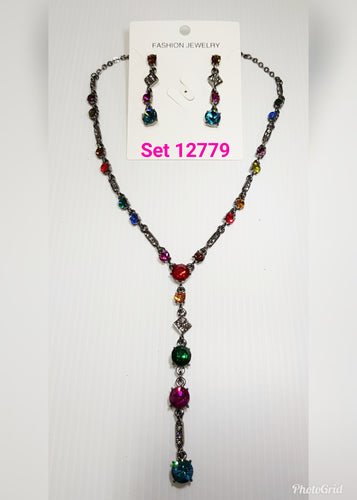 Necklace & earring set - Set 12779