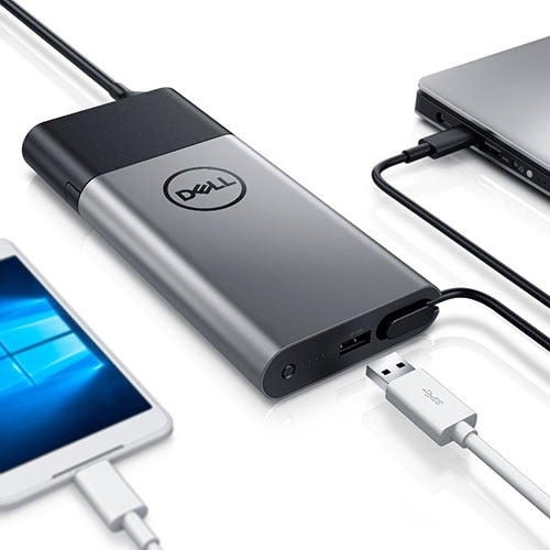 Dell Hybrid Adapter + Power Bank USB-C l PH45W17-CA 492-BCDD