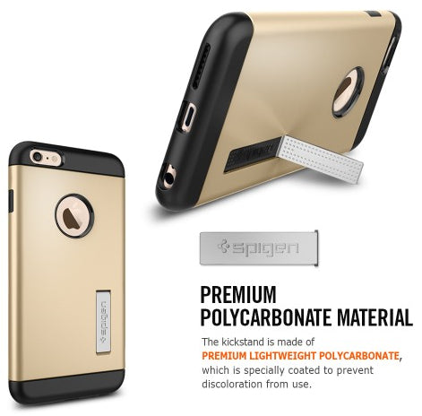 Spigen iPhone 6 Plus Slim Armor Case-Gold