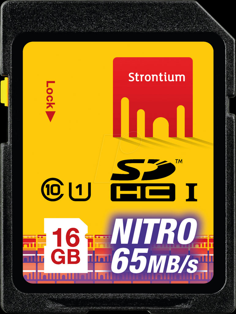 Strontium 16GB Nitro 433X USH-1 SD Card