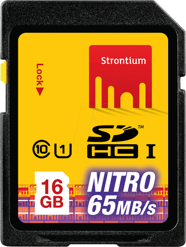 Strontium 16GB Nitro 433X USH-1 SD Card