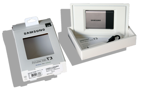 SAMSUNG T3 PORTABLE SSD 2TB