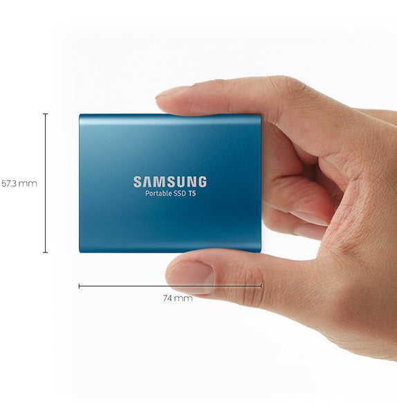 SAMSUNG T5 PORTABLE SSD 500GB