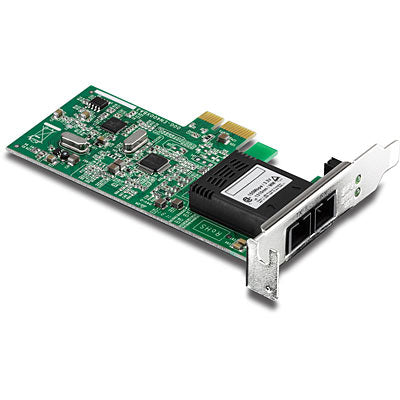 Trendnet Low Profile 100Base SC Fiber PCIe Adapter