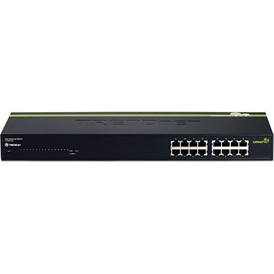 Trendnet 16-Port 10/100Mbps GREENnet Switch