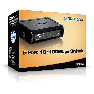 Trendnet 5-Port 10/100Mbps Switch