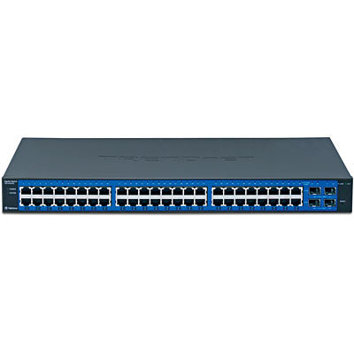 Trendnet 48-Port Gigabit Web Smart Switch w/ 4 Shared Mini-GBIC Slots