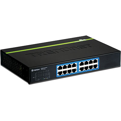 Trendnet 16-Port Gigabit GREENnet Desktop Switch / w metal case