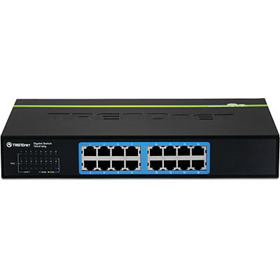 Trendnet 16-Port Gigabit GREENnet Desktop Switch / w metal case