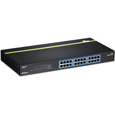 Trendnet 24-Port Gigabit GREENnet Switch(Rack Mount )