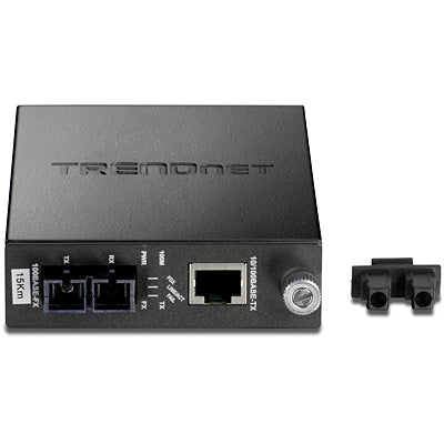 Trendnet Intelligent 10/100Base-TX to 100Base-FX Single Mode SC Fiber Converter(15km)
