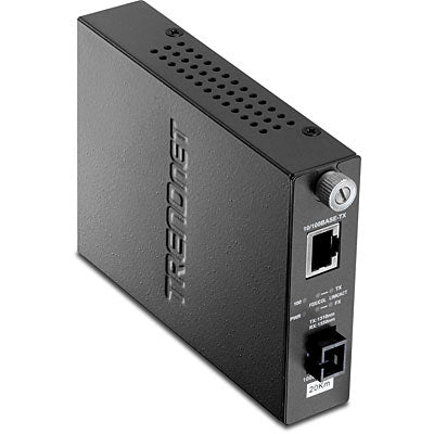 Trendnet Intelligent 100Base-TX to 100Base-FX Dual Wavelength Single Mode SC Fiber Converter (20 km)