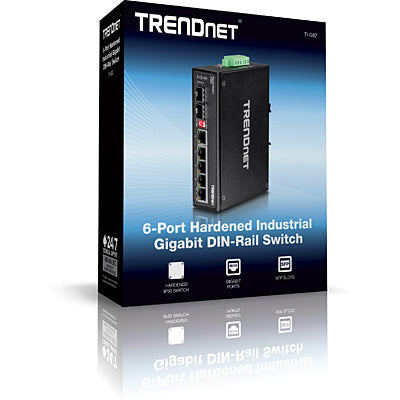 Trendnet 6-port Hardened Industrial Gigabit Switch
