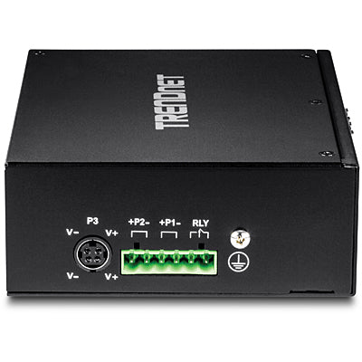 Trendnet 10-Port Industrial Gigabit PoE+ DIN-Rail Switch