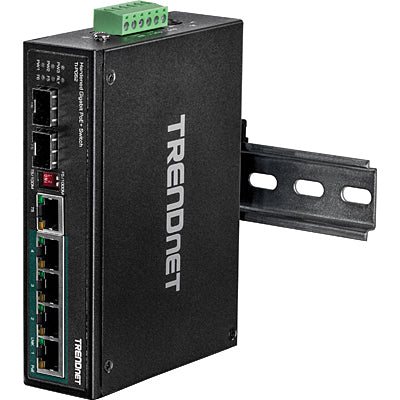 Trendnet 6-port Hardened Industrial Gigabit PoE+ Switch