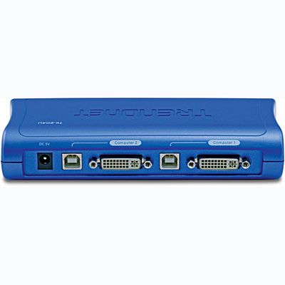 Trendnet 2-Port DVI USB KVM Switch with Audio Kit
