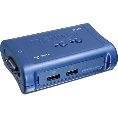 Trendnet 2-Port USB KVM Switch Kit