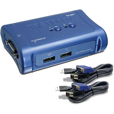 Trendnet 2-Port USB KVM Switch Kit