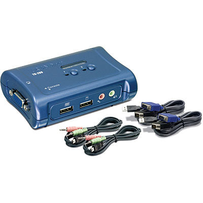 Trendnet 2-Port USB KVM Switch Kit w/ Audio