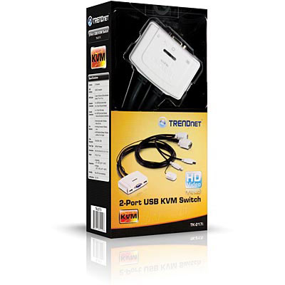 Trendnet 2-Port USB KVM Switch