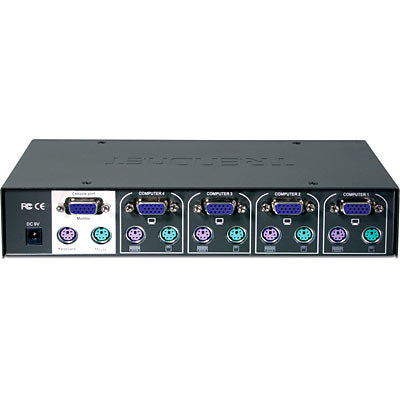 Trendnet 4-Port PS/2 Rack Mount KVM Switch