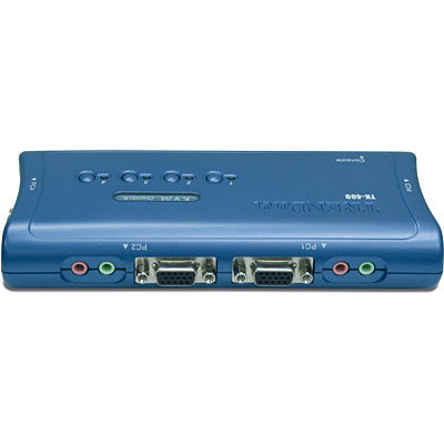 Trendnet 4-Port USB KVM Switch Kit with Audio