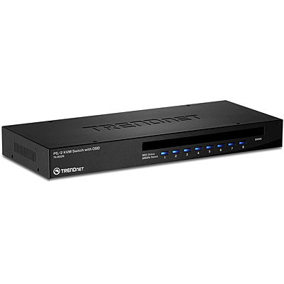 Trendnet 8-Port Rack Mount KVM Switch with OSD