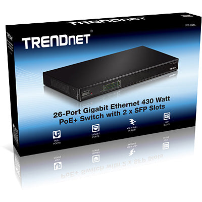 Trendnet 26-Port Gigabit 430W PoE+ AV Switch
