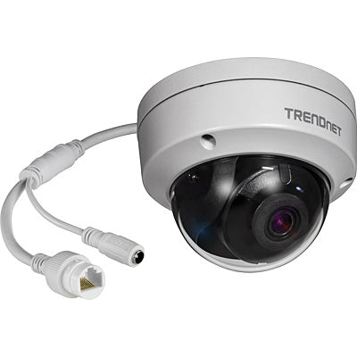 Trendnet Indoor/Outdoor 8MP 4K H.265 WDR PoE IR Dome Network Camera