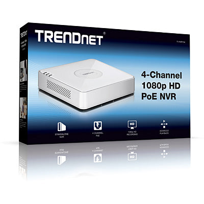 Trendnet 4-channel HD PoE NVR