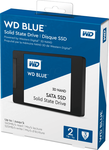 Western Digital BLUE 3D NAND SSD SATA 2TB
