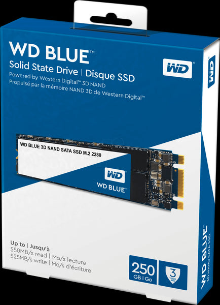 Western Digital BLUE 3D NAND SSD M.2 250GB